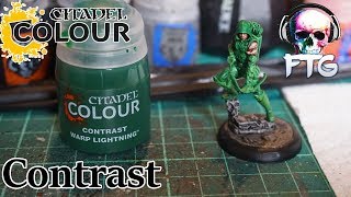 Citadel Contrast Paint on Green Arrow [upl. by Eelarbed]