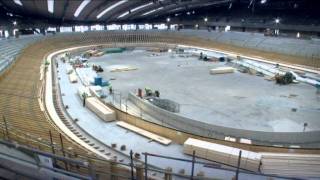 London 2012 Olympics Velodrome timelapse video [upl. by Annail431]