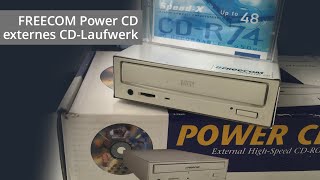 FREECOM Power CD  externes CDLaufwerk mit ParallelPort [upl. by Liscomb588]