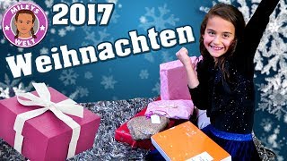 Unser Weihnachten 2017  Bescherung mit Geschenken unterm Weihnachtsbaum 2  Mileys Welt [upl. by Matheson]