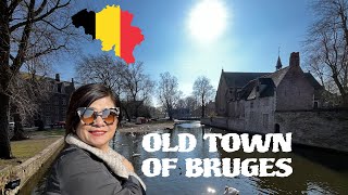 BRUGES BELGIUM TRAVEL VLOG  OLD TOWN BRUGES WALKING TOUR  UNESCO WORLD HERITAGE SITE [upl. by Pearline354]