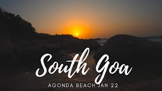 Episode 1 Pune to South goa road trip 2022 Cinnamon Agonda Agonda Beach Sunset  agonda rocks [upl. by Avika]