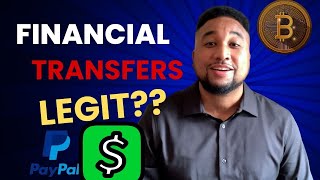 FINANCIAL TRANSFER IS IT LEGIT [upl. by Parish]