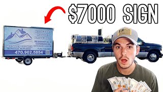 He Bought A 7000 Billboard To Get Jobs Did It Work [upl. by Clayborne736]