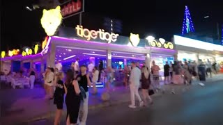 MAGALUF Strip Nightlife Majorca 1am [upl. by Nierman251]