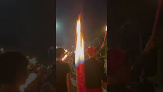 Bridport carnival torchlight procession dorset bridport [upl. by Janie]