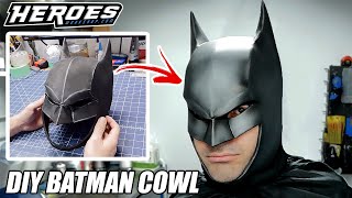 DIY Batman Cowl  EVA Foam Build [upl. by Gilmore]