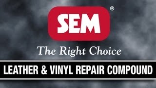 SEM Products Inc  LEATHER amp VINYL REPAIR COMPOUND [upl. by Iosep685]