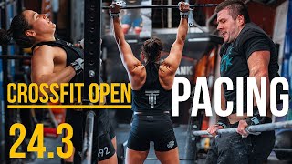 243 CrossFit Open PACING amp STRATEGY [upl. by Somerville]