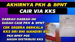 AKHIRNYA PKH amp BPNT SEPT  OKTO CAIR DI KKS BANK CEK BERKALA  TERPANTAU DAERAH INI SUDAH CAIR [upl. by Anana]