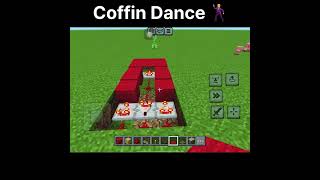 Coffin Dance 😃 in Minecraft youtubeshorts shorts minecraft [upl. by Aillemac]