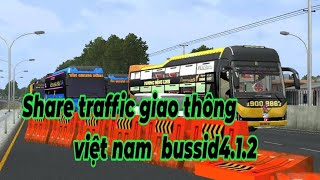 SHARE TRAFFIC GIAO THÔNG VIỆT NAM BUSSID 412 [upl. by Florine]