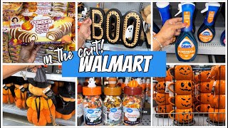 WALMART SHOP WITH ME  WALMART FOOD SHOPPING  HALLOWEEN DECOR [upl. by Wei]