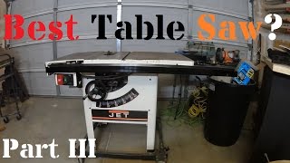 Best Table Saw for the money Part III [upl. by Takara]