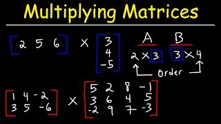 Multiplying Matrices [upl. by Ball]