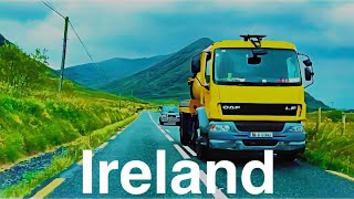 Dash cam Ireland 🇮🇪  4k Driving tour from Westport County Mayo to Kylemore Abbey County Galway [upl. by Cuttie598]