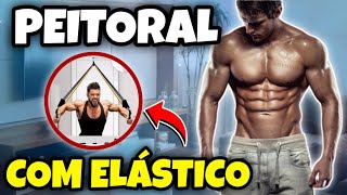 7 Exercícios para TREINO DE PEITO COM ELÁSTICOS [upl. by Onileba699]