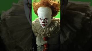 Behind the Makeup Bill Skarsgårds Journey as Pennywise the Clown shorts Pennywise it [upl. by Koerner]