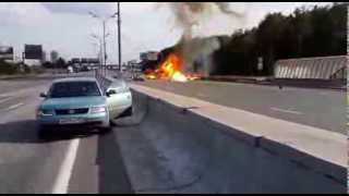 Incredible Propane Truck Accident [upl. by Seavey454]