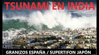 Última Hora El Mar Llega a Las Calles en India Noticias de Ultima Hora y Mucho Más [upl. by Hcurob40]