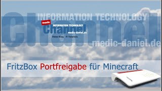 FritzBox Portfreigabe Minecraft [upl. by Selia672]