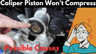 7 Reasons Why Caliper Piston Wont Compress Possible Causes [upl. by Alexine]