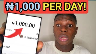 Use ₦100 To Make ₦1000 Naira Everyday Legit Website How to make money online in nigeria 2024 [upl. by Liu]