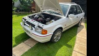 Escort Xr3i 90 spec project finally finished 😁 [upl. by Fokos]