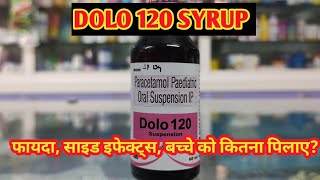 Dolo 120 Syrup l Suspension Price Uses in Hindi l How to Use l paracetamol syrup l [upl. by Odrahcir]