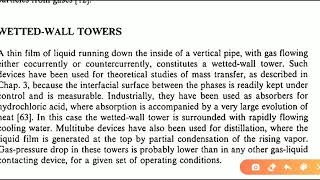 MTO1 UNIT 6 LIQUID DISPERSED  WETTED WALL amp SPRAY TOWER VENTURE SCRUBBER [upl. by Jung]