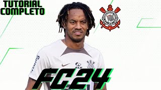 EA FC 24  TUTORIAL GAME FACE  STATS I ANDRÉ CARRILLO CORINTHIANS [upl. by Hgielak]