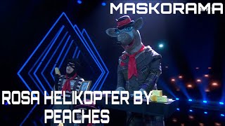 Rotta sings “Rosa Helikopter” by Peaches  MASKORAMA SEASON 4 EPISODE 2 [upl. by Bethena]