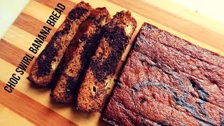 FOODIE FRIDAY  Chocolate swirl banana bread [upl. by Enilhtak]