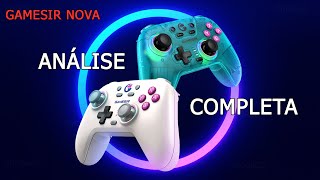 Análise GameSir T4 Nova  Controle com Hall Effects e Vibração HD para Nintendo Switch [upl. by Sasha]