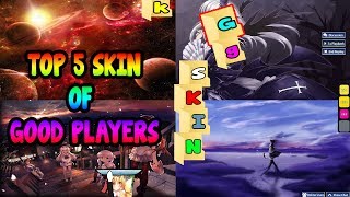 TOP 5 SKINS OF GOODS PLAYER  CTB [upl. by Eiznyl]