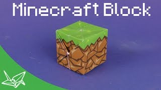 Minecraft Block  Faltanleitung [upl. by Jezabella]