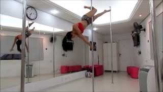 Aulas de Pole Dance Fitness sp Interlagos Tatiana Andrade [upl. by Bronny669]