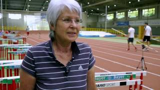 40 Jahre Olympiapark München  Heide EckerRosendahl gratuliert Teil 3 [upl. by Claudius123]