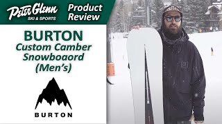 Burton Custom Camber Snowboard Mens  W2324 Product Review [upl. by Rintoul910]