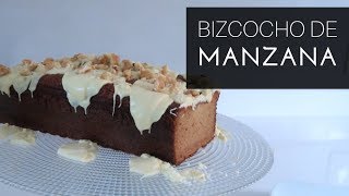 RECETA  BIZCOCHO DE MANZANA  Marilyns Closet [upl. by Aimehs796]