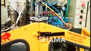 HDPE Double cavity single station machine for Plastic Gum tube bottle blow hdpe gumtubemachine [upl. by Reteip]