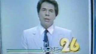 Sílvio Santos candidato em 1989 [upl. by Airdnaz]