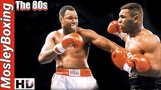 Mike TYSON vs Larry HOLMES  FIGHT  Muhammad ALIs REVENGE [upl. by Aihsemat]