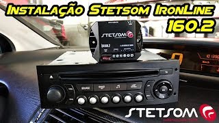 Instalação Modulo Stetsom Iron Line 1602  Citroen C4 [upl. by Bilek]