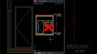 Make Auto Sections Instantly AutoCAD Hack cadsoftware autocadd [upl. by Poppas]