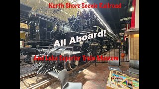 The North Shore Scenic Railroad and Lake Superior Train Museum [upl. by Mandal707]