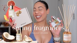 SPRING FRAGRANCES YOU NEED ♡ DOSSIER MARCH 2024 FIRST IMPRESSIONS PERFUME REVIEW [upl. by Krusche]