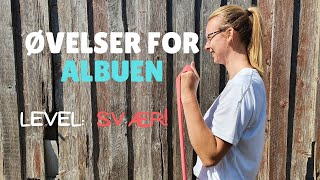 Øvelser for Albuen Med Elastik Svær 22 [upl. by Eardnoed958]