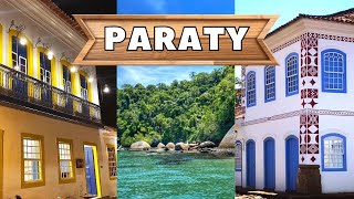 PARATY RJ Tour Centro Histórico noite e dia  Dica de pousada barata I Rio de Janeiro [upl. by Magda212]