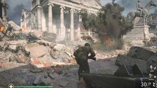 WW2  Tanks amp Rescue Mission in Aachen  Collateral Damage  Call of Duty WW2 [upl. by Lauber349]